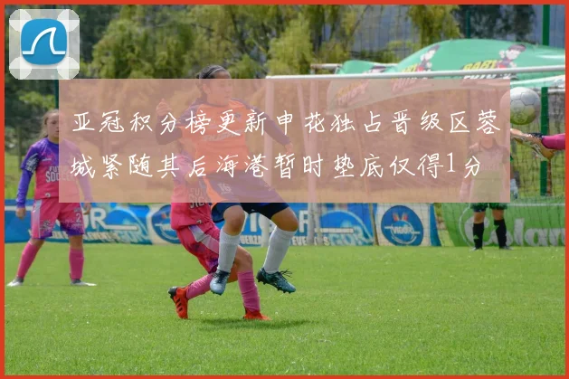 亚冠积分榜更新申花独占晋级区蓉城紧随其后海港暂时垫底仅得1分